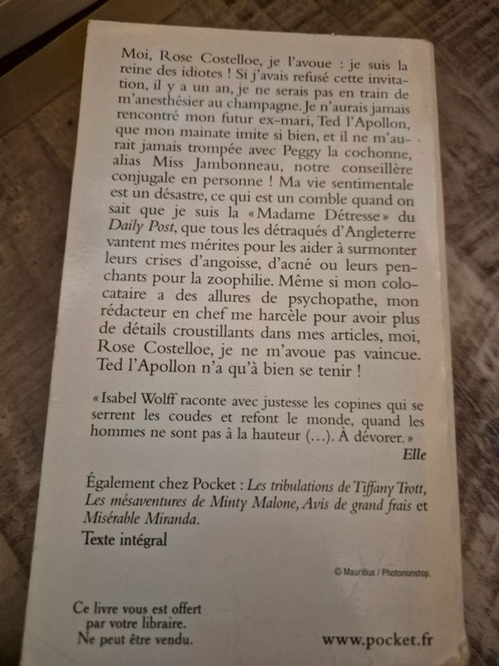 Lot de 3 livres d'Isabel Wolff - photo numéro 3