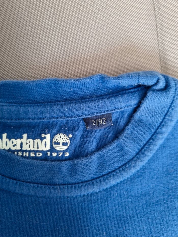 T-shirt manche longue Timberland 2 ans - photo numéro 2