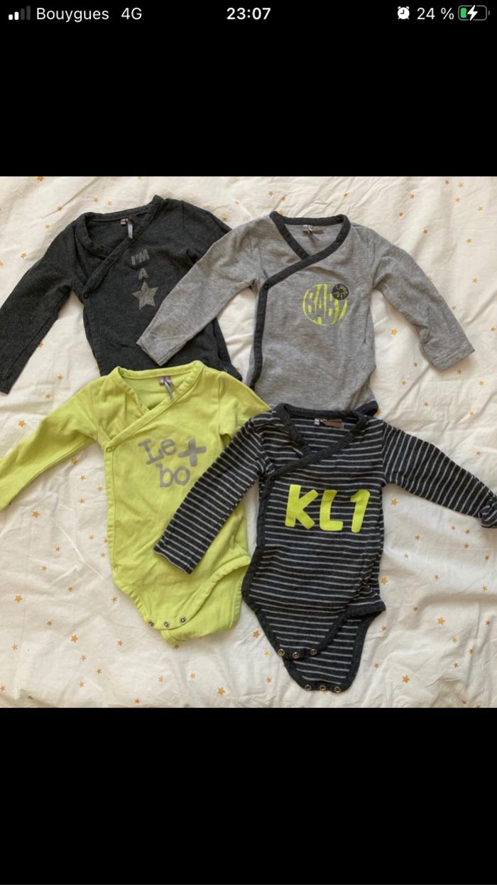 Lot 19 bodies 6 mois - photo numéro 3