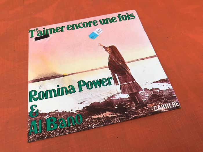 Vinyle 45 tours Romina Power & Al Bano T' aimer encore une fois (1976) Disque Carrere 49188 - photo numéro 6