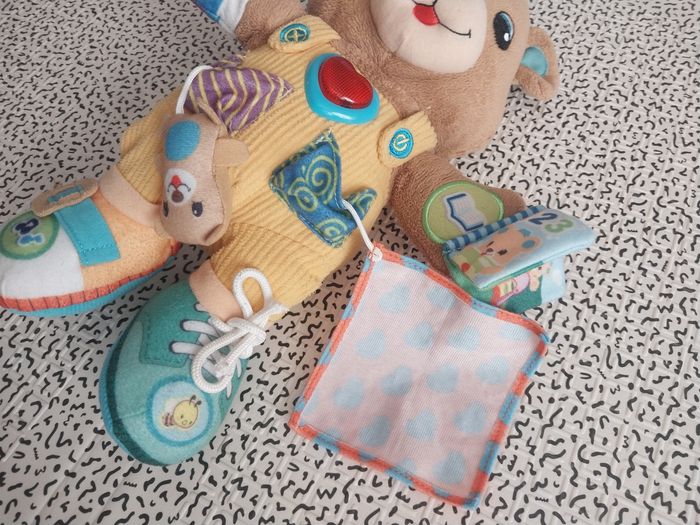 Ours éducatif interactif VTech – Gaspard 1,2,3 habille-moi - photo numéro 8