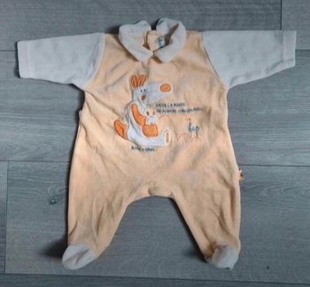 Pyjama bébé 1 mois Sucre d'Orge Kangourou Tres Bonne Etat
