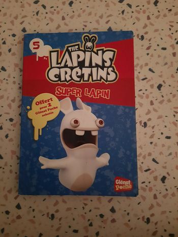 Livre: Lapins crétins - Super lapin _ n°5