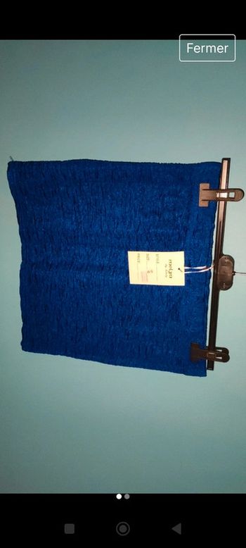 Mini jupe bleue