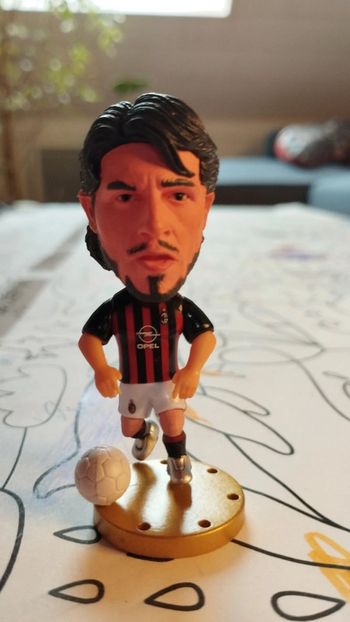 Petite figurine football neuve Gattuso Milan AC