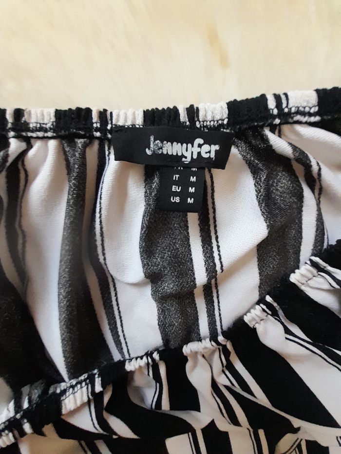 Tunique noir et blanc taille 38 - photo numéro 3