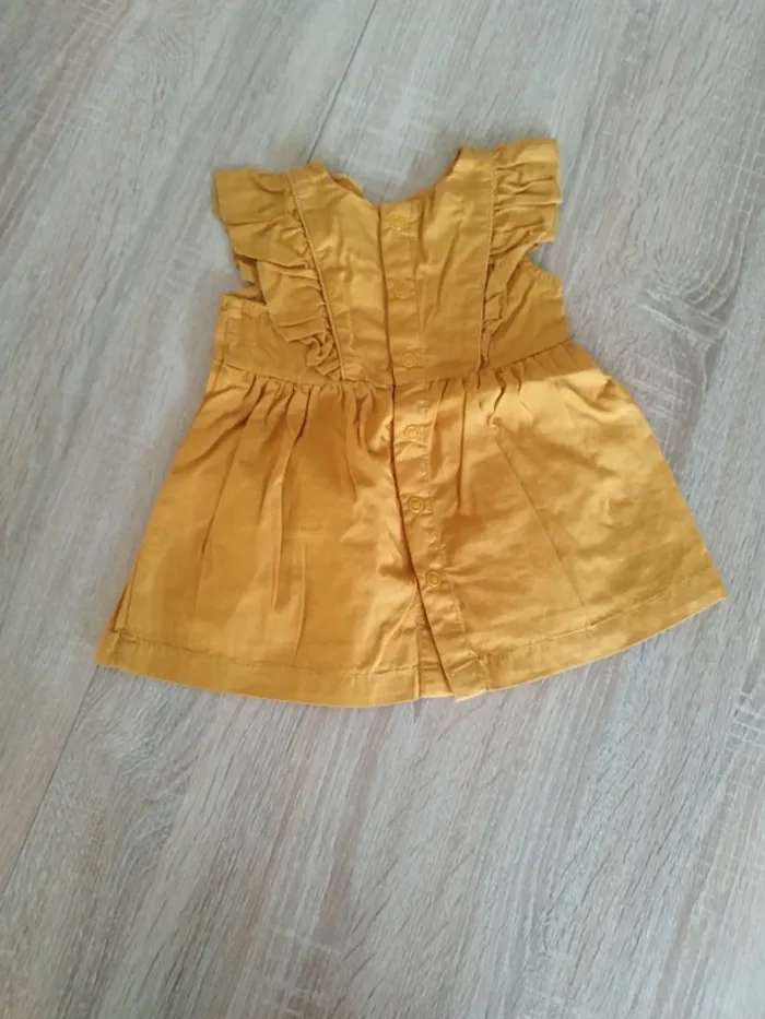 Robe d'été sans manche bébé - photo numéro 5