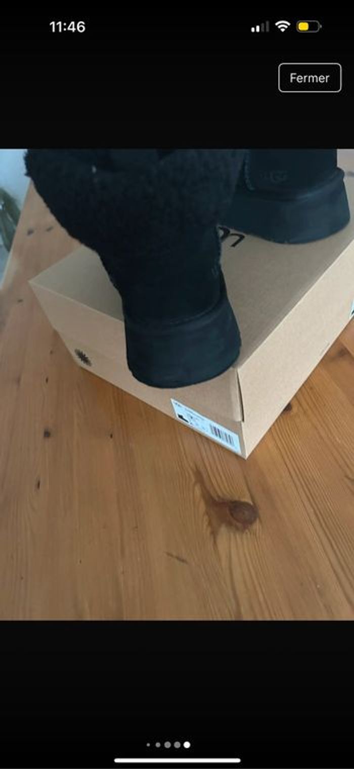 Boots noir marque Ugg pointure 38 - photo numéro 7