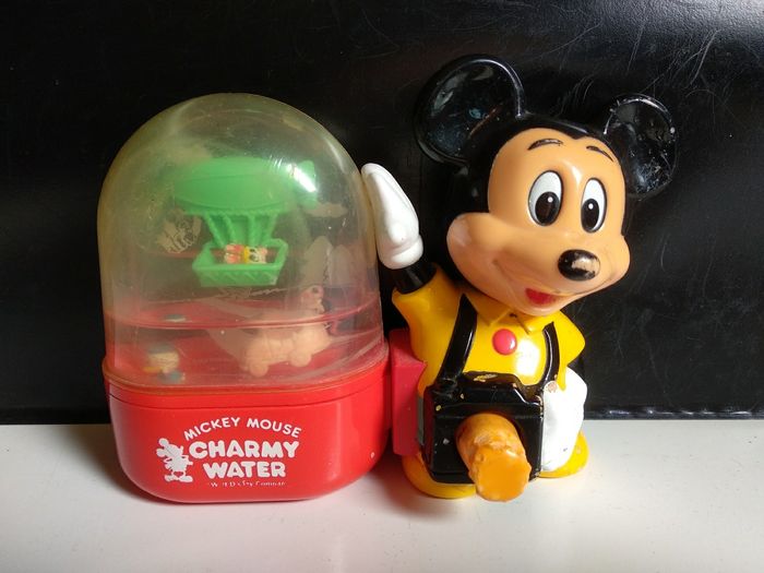 Mickey mouse Charmy water Tomy Vintage