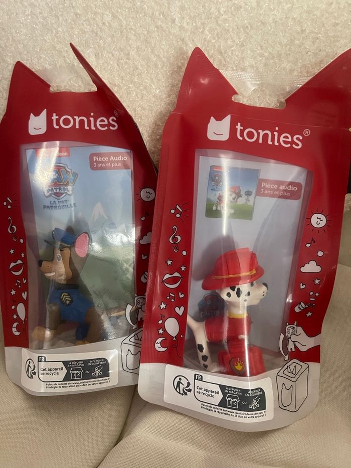 Lot figurine tonies pat patrouille