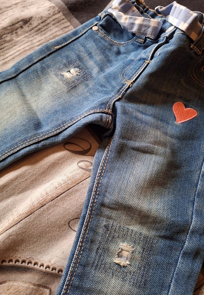 Jean avec ceinture Creeks 12 mois - photo numéro 3