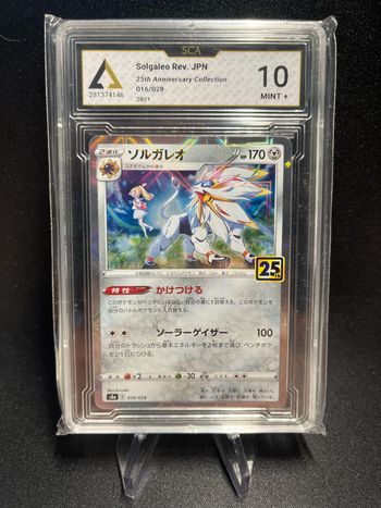 Carte Pokémon Solgaleo 016/028 SCA 10