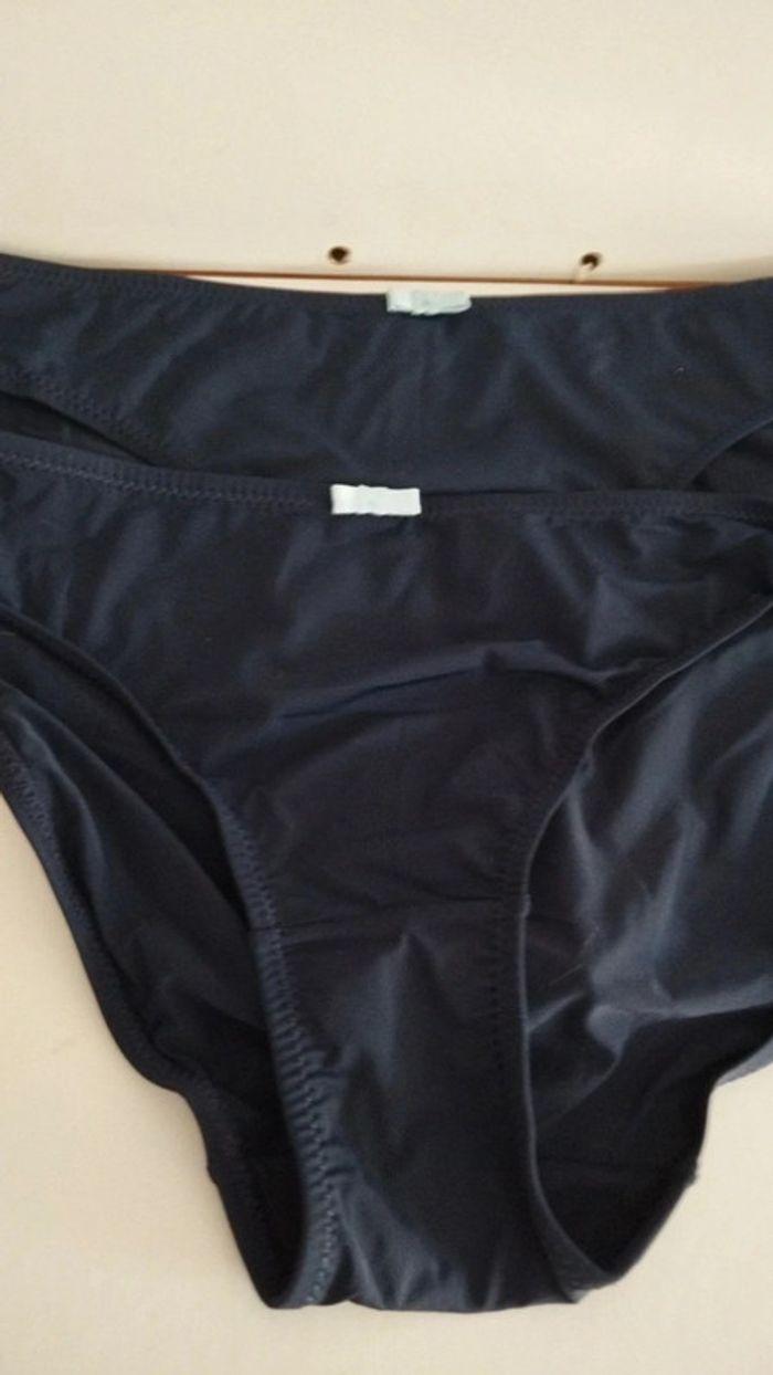 Lot de 3 culottes bleu marine taille 36 - photo numéro 3