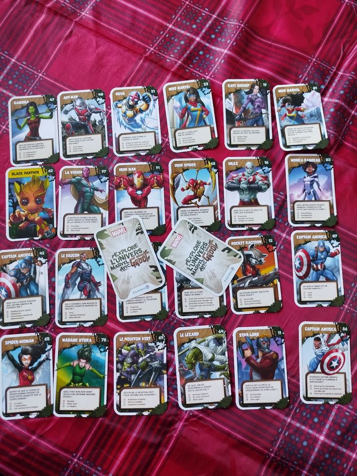 Carte marvel leclerc - photo numéro 1