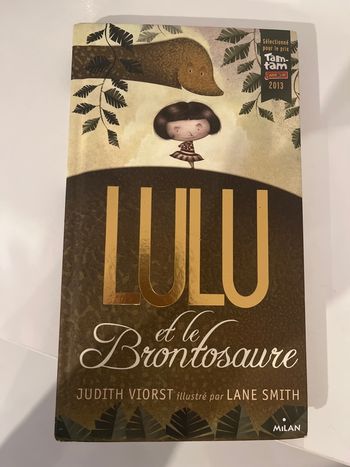 livre pour enfant : Lulu et le brontosaure