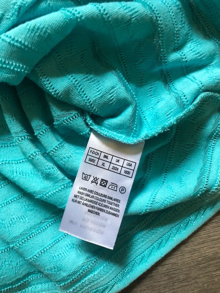 Tee shirt turquoise - photo numéro 3
