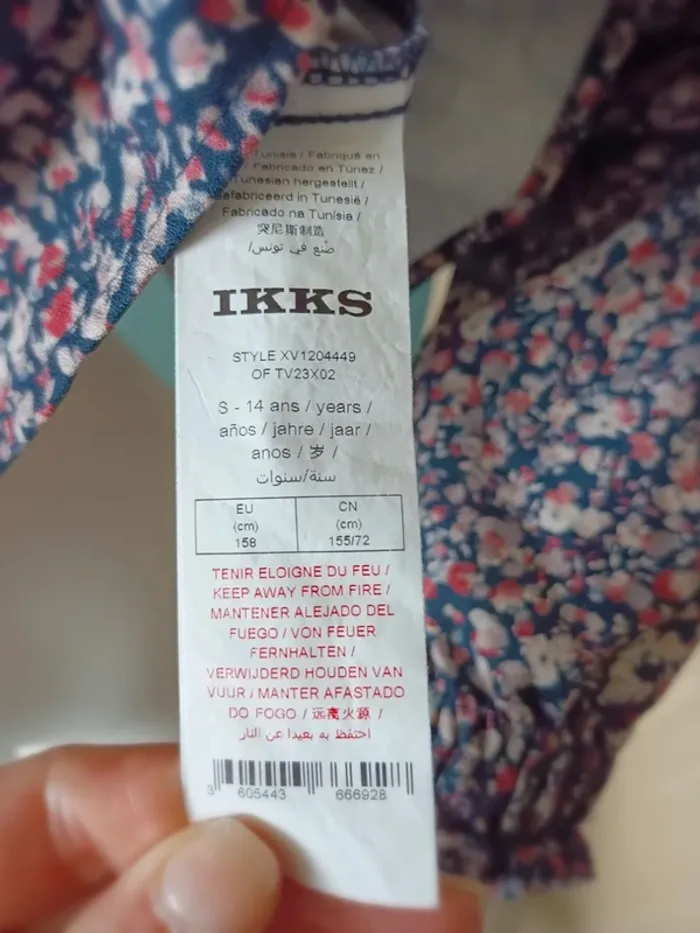 Blouse fleurie IKKS S - photo numéro 9