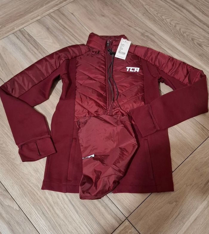 Veste enfant Mixte sport course bordeaux