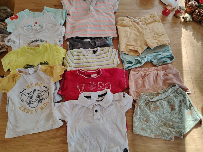 Lot vêtements bébé garçon – Taille 9 mois-été