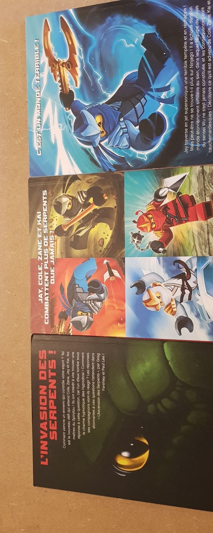 Lot de 6 tomes BD Ninjago - photo numéro 8