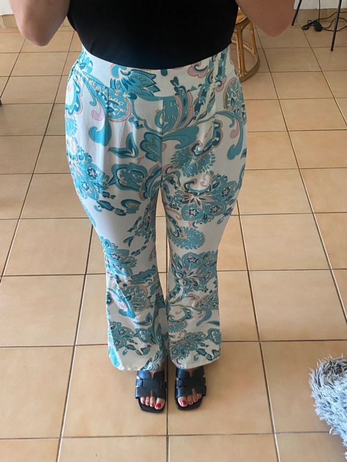 Pantalon fluide à motif - photo numéro 2