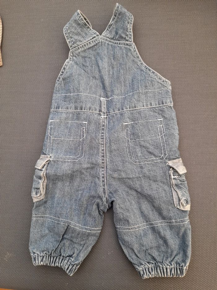 Salopette en jean 3 mois kimbaloo - photo numéro 2
