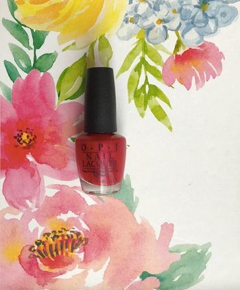 Vernis à ongle O.P.I couleur Innie Minnie Mightie Bow