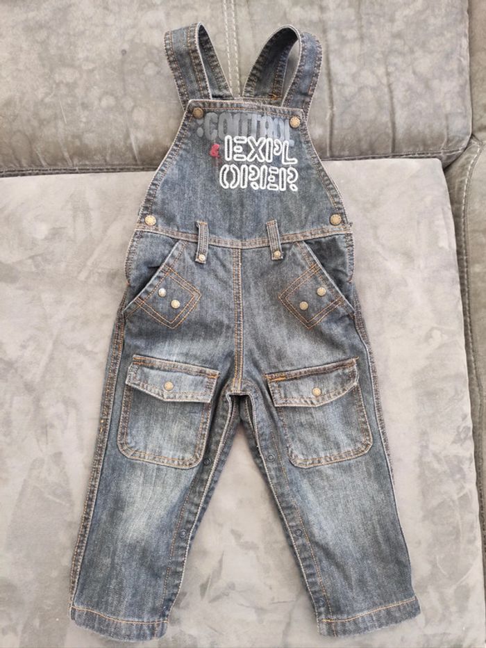 Salopette grise garçon 24 mois gris pick ouic