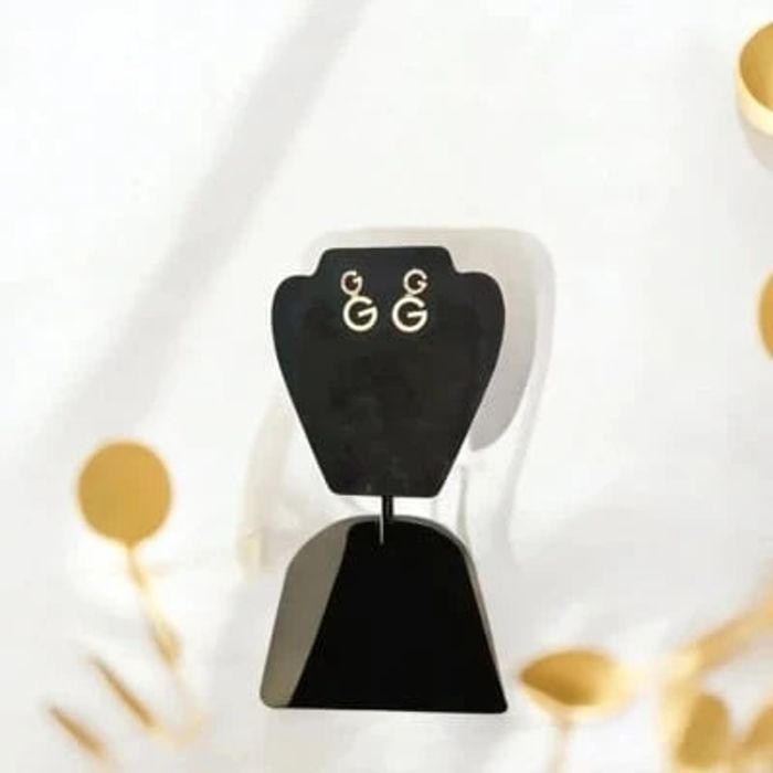 Boucles d'oreilles Double G