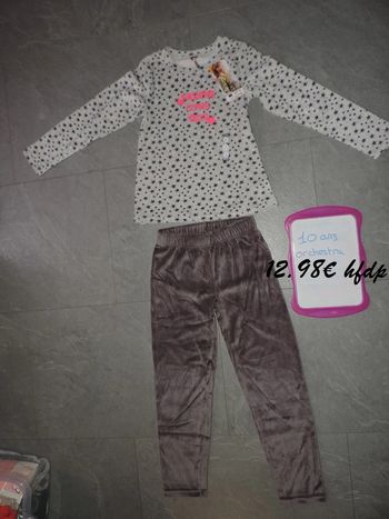 pyjama 2 pièces orchestra taille 10 ans