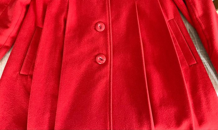 Manteau chaud rouge « ASOS » T36 - photo numéro 6