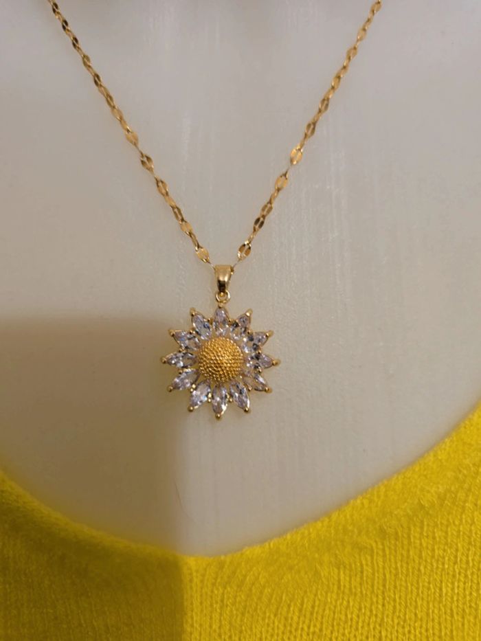 Collier neuf acier inoxydable - photo numéro 3