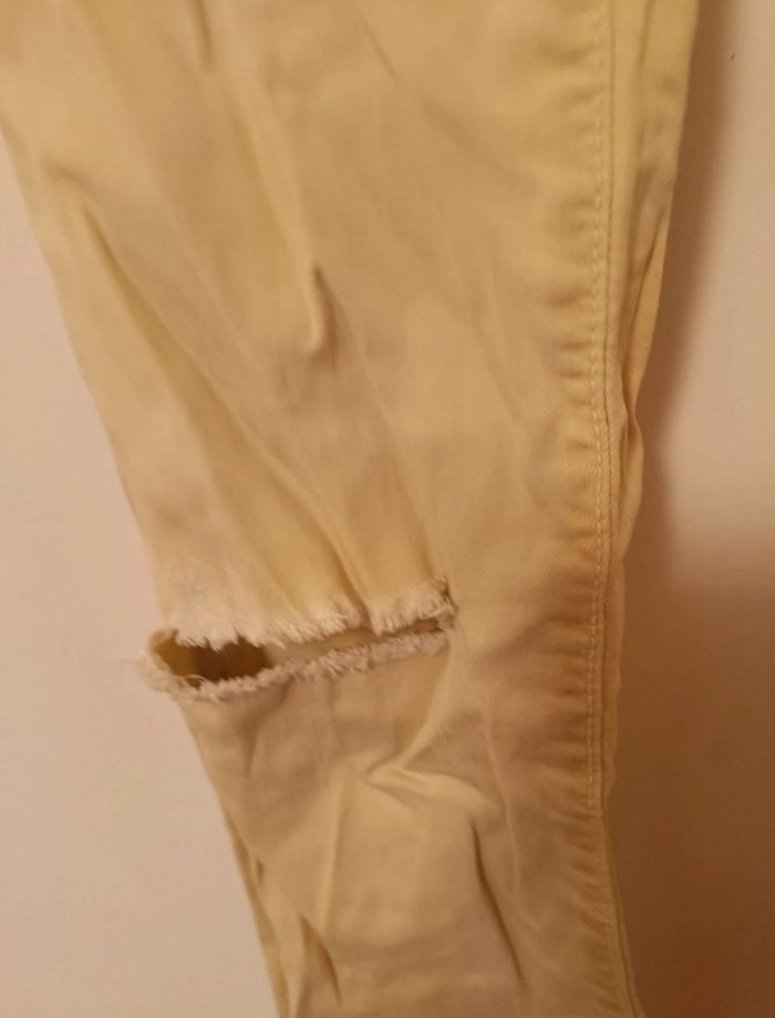 Pantalon Beige Coupe Droite Stradivarius – Taille 36 - photo numéro 6