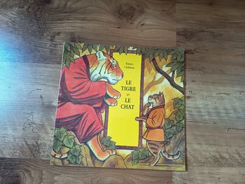 Livre album enfant, Le tigre et le chat, Ecole des loisirs