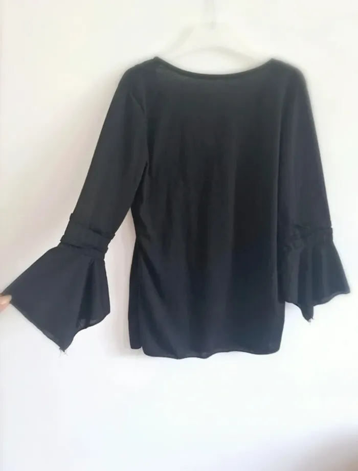 Blouse Noire T38-M - photo numéro 2