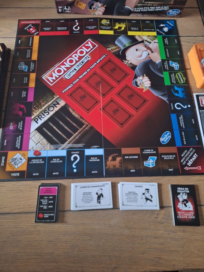 monopoly édition tricheurs jeu de société neuf hasbro - photo numéro 5