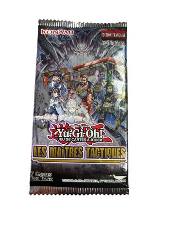 Booster Yu-Gi-Oh Les Maîtres Tactiques 7 cartes Konami neuf