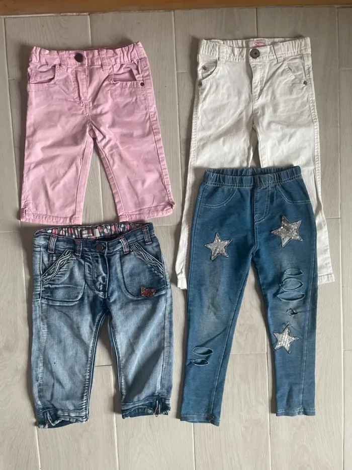 Pantacourt pantalon 4ans