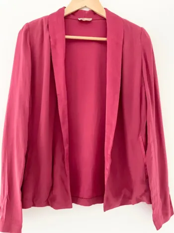 Blazer rouge bordeaux American vintage S