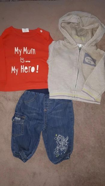 Ensemble garçon 9 mois