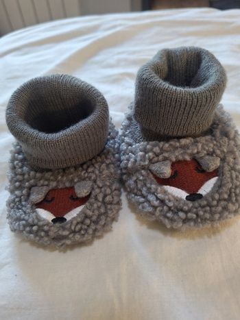 Chaussons renard  LaRedoute, Pointure 16/17