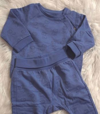 💙🥰💙 superbe Ensemble sweat et pantalon  3 mois garçon 💥💥💙