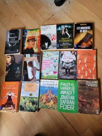 Livres de poche divers