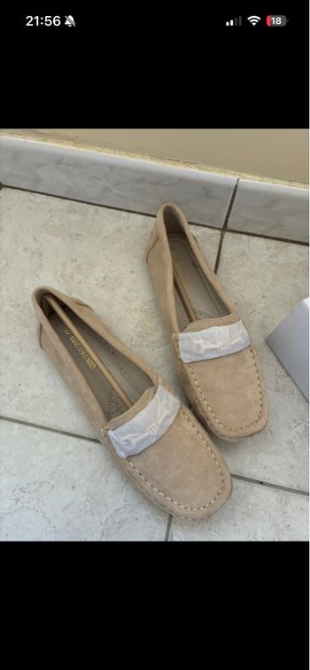 Mocassins beige 