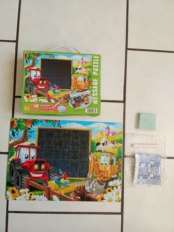 Puzzle 104 pièces 6 ans et +
