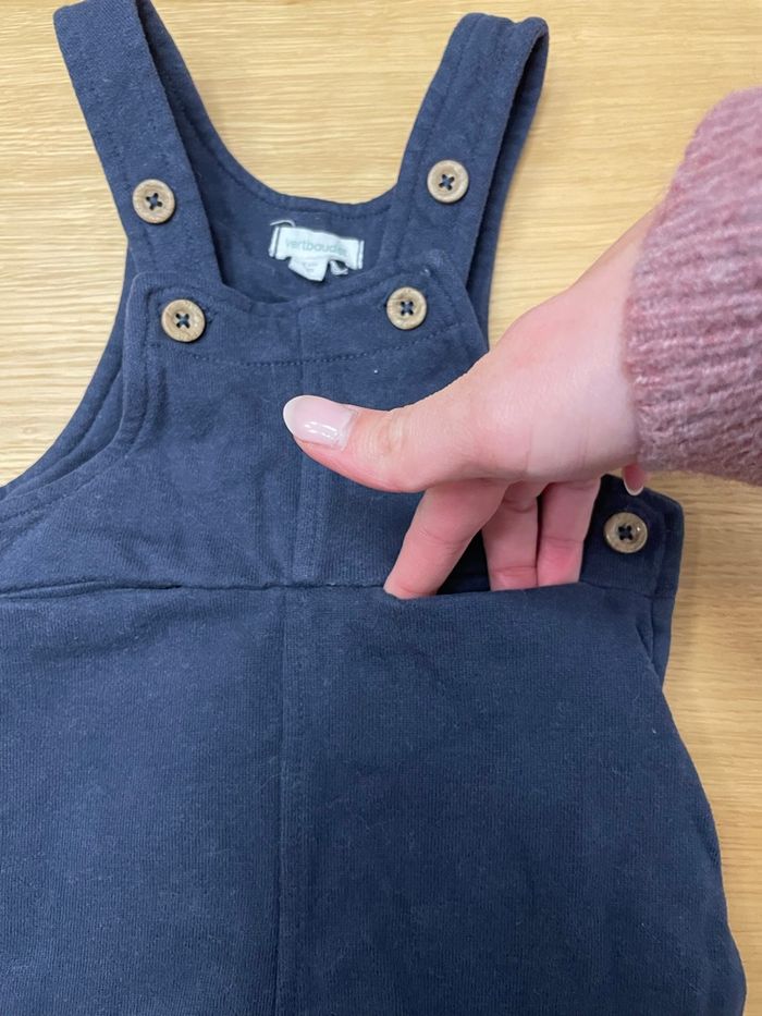 Ensemble salopette garçon- 6 mois - photo numéro 6