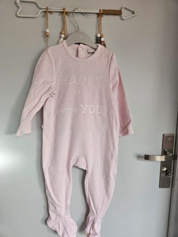 Pyjama velour 23 mois