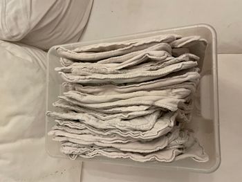 Lot absorbants coton. Taille 2.