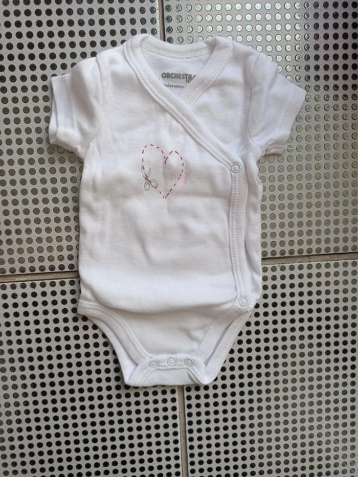 Lot bodies manches courtes, naissance - photo numéro 2