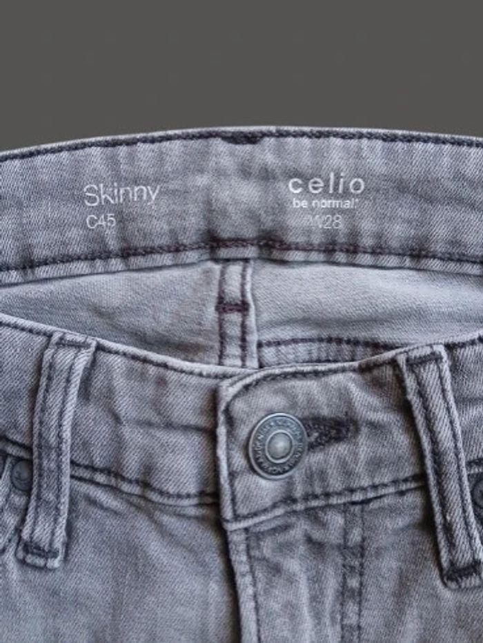 Jean skinny Celio 38 (lire mesures en bas de l'annonce) - photo numéro 4